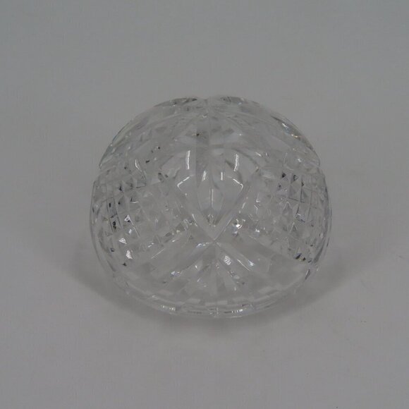 Waterford Crystal Glass Ireland Diamond Cut Paperweight Executive Office Desk - Picture 12 of 13